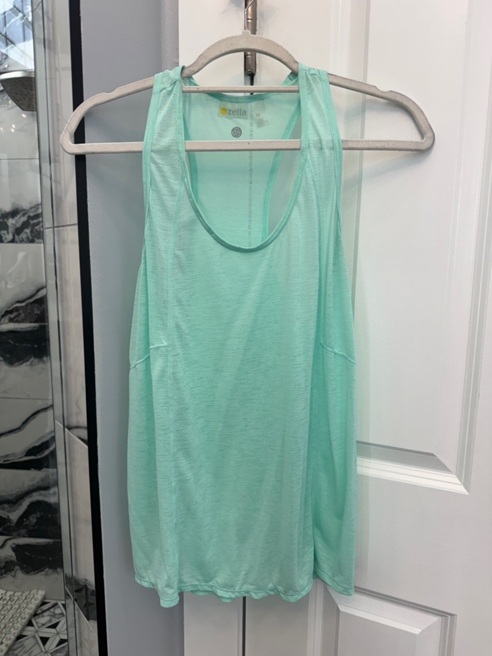 Zella Mint Green Racerback Athletic Tank